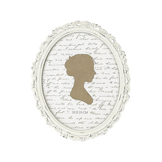 Sunlit Vintage Picture Frame 4x6 Inch, Oval Antique Photo Frames with Glass Front, Luxury Photo Display, Tabletop Wall Hanging, Gift Ideas, Golden Brown