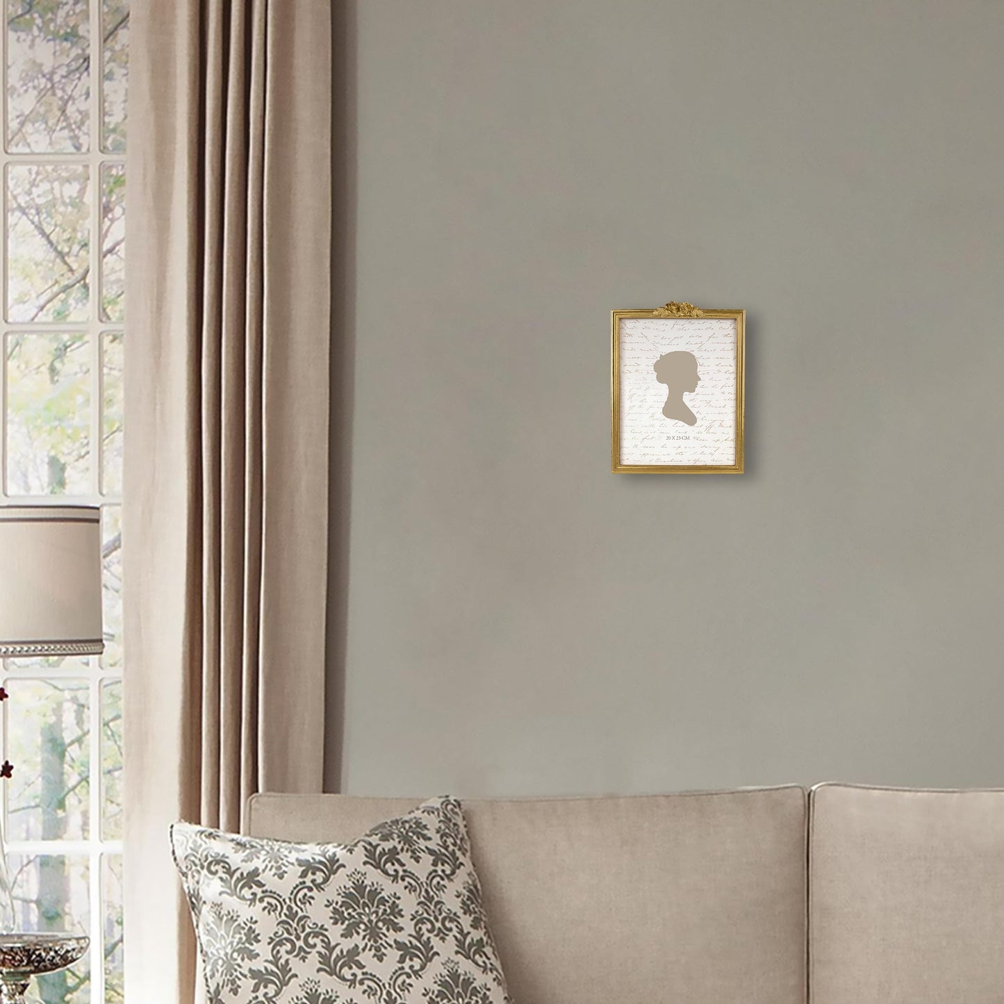 Sunlit Vintage Picture Frame 5x7 Inch, Luxury Antique Photo Frames with Glass Front, Luxury Photo Display, Tabletop Wall Hanging, Gift Ideas, Golden Rose