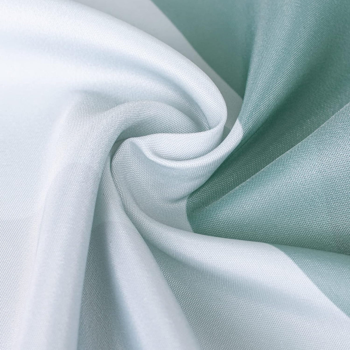 Sunlit Design 36 x 72 Inches Ombre Blue Small Stall Shower Curtain RV Half Size Narrow Bathroom Curtains Contemporary Geometric Fabric Bathroom Decor