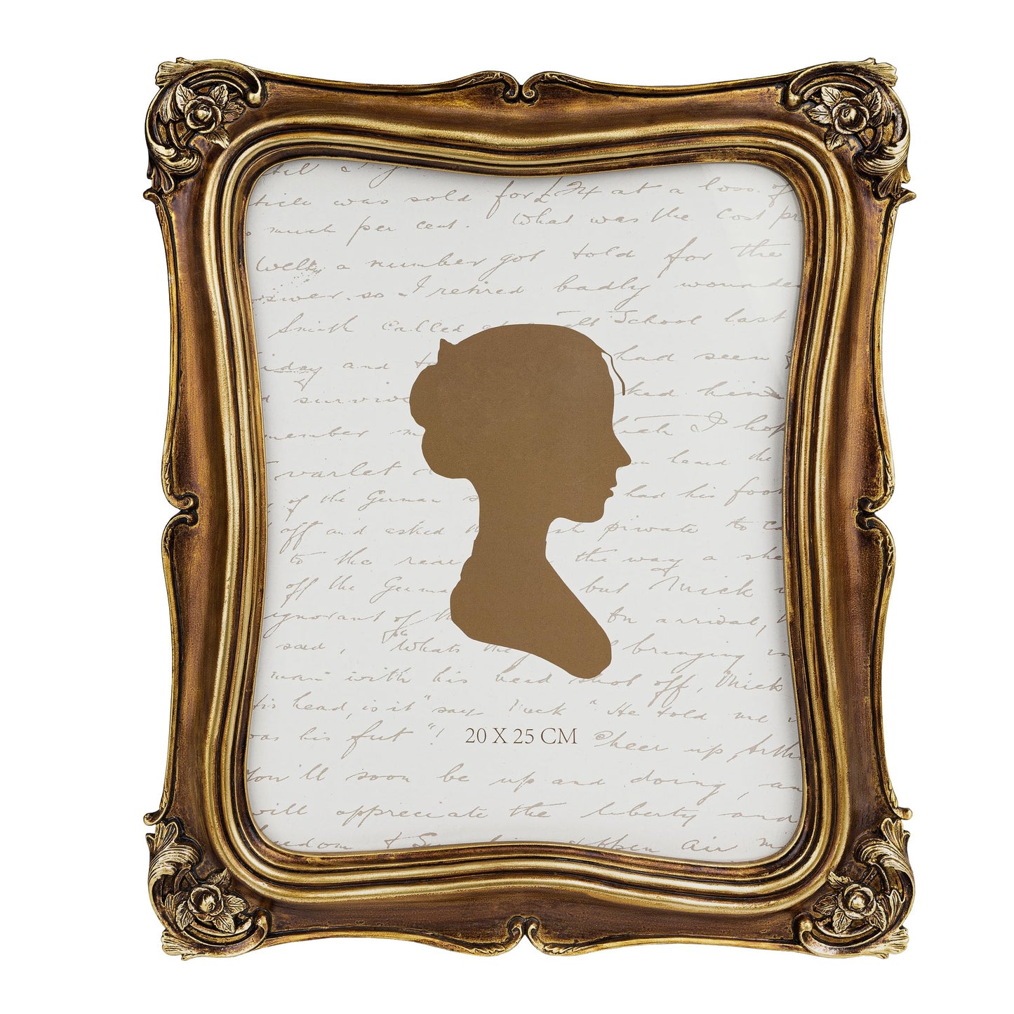 Sunlit Vintage Small Picture Frame 2.5x3.5 Inch, Antique Mini Polaroid Photo Frames with Glass Front, Luxury Wallet Size Picture Frames, Tiny Photo Frames Display Tabletop Wall Hanging Gift Ideas, Gold